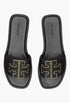 Perfect Black/Gold - Double T Sport Slide - GLAM MODA